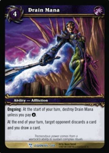 Drain mana march - drain,