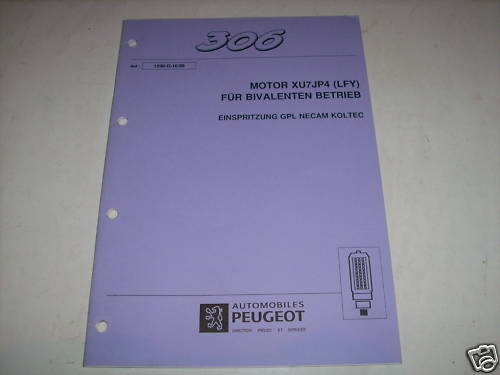 Werkstatthandbuch peugeot 306 - peugeot,