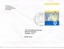 Ersttagsbrief - , gelaufen)