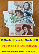 ?✨❌ 1685 D-Mark DM Deutsche Mark Scheine ? Banknoten der Serie "BBk I/Ia" ❌✨?
