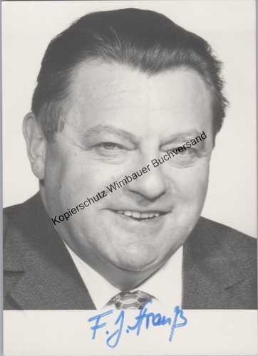 Original autogramm franz josef - autogramm, franz-josef