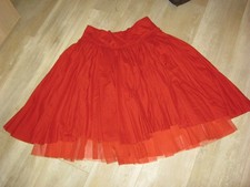 SZENE Gothik Rock RED Lagenlook Country Natur PARTY Petticoat * * M 40 / 42