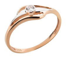 333 Goldring Bicolor Gold -
