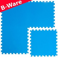 B-Ware Poolmatte 4er Set Bodenmatte 1qm Bodenfliesen Bodenfolie Unterlage Pool