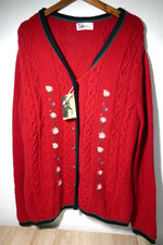 Almsach rote strickjacke - ❤️almsach,