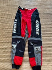 YOKO☘️KEVLAR☘️Motorcross Hose☘️Gr.28☘️schwarz rot☘️