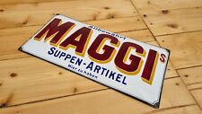 Altes Emailschild MAGGI