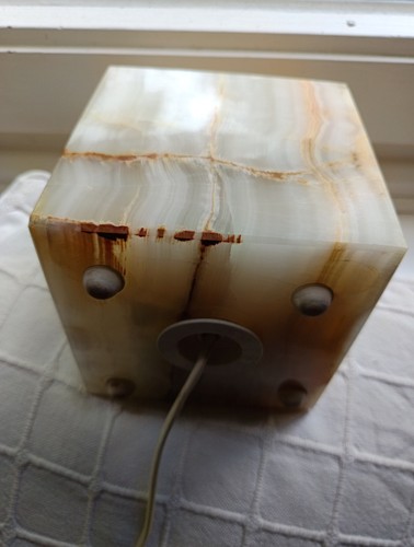 Mamor onyx würfel lampe - onyx,