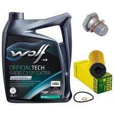Motoröl Filter Set Wolf Oil