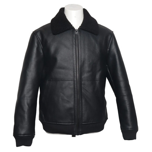 Zara shearling jacke - shearling, herren