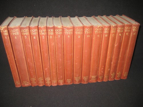 Goethe werke bänden - werke,