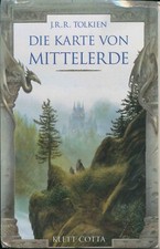  Die Karte von Mittelerde, Faltkarte, Klett Cotta