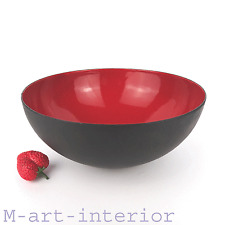Emaille Schale,Enamel Bowl,Design Herbert Krenchel / Krenit Denmark 1960 Ø 20 cm