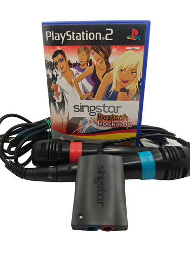 Singstar deutsch rock pop ps2 - singstar,
