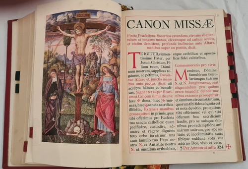 Missale romanum messbuch canon - missale,