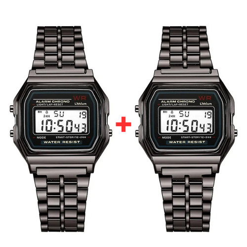 2stück digital armbanduhr - 2stück,
