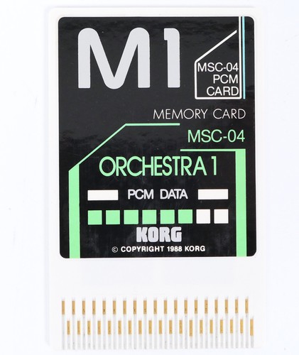 Korg m1r orchestra pcm - korg,
