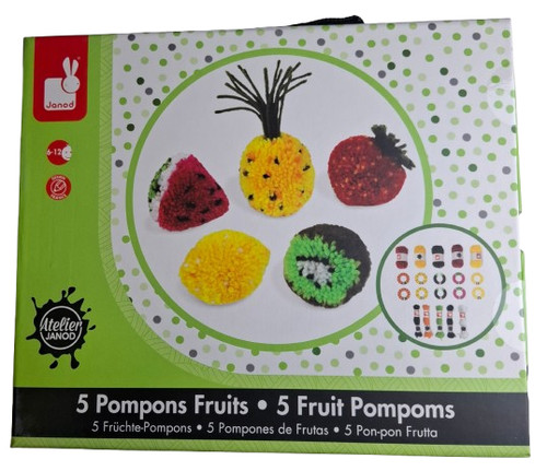 Janod bastelset fruit - janod,