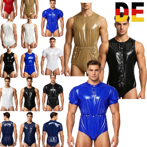 Herren wetlook catsuit - wetlook,