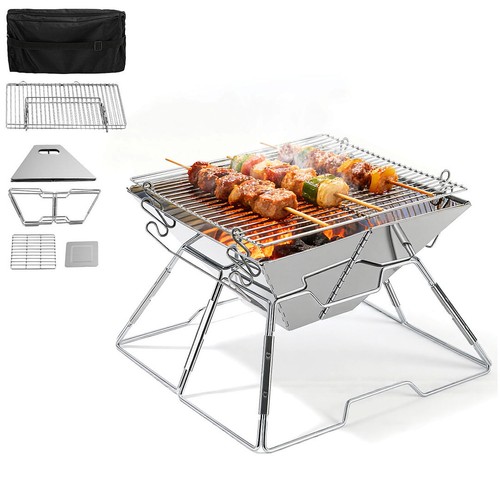 Grill edelstahl kocher tragbar - grill,