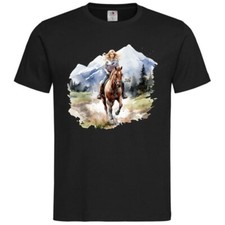 T-Shirt Pferde Reiten Pferd