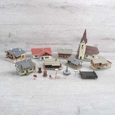 VOLLMER, FALLER - Spur N - 8 tlg Gebäude-Konvolut - #BA9299