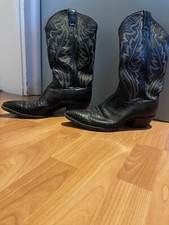 Vintage Justin Cowboy Boots, Style 8310,  Size 8 Width D, Made in USA