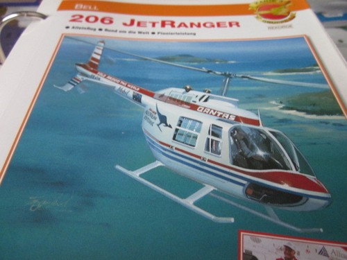 Fliegen karte bell 206 - 3,