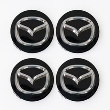 4x 56mm Mazda Nabendeckel