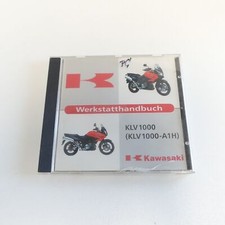 original Kawasaki KLV 1000 Werkstatthandbuch Reparaturanleitung Handbuch CD