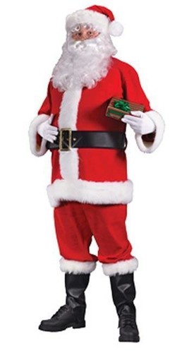 Werbe weihnachtsmann anzug - werbe,
