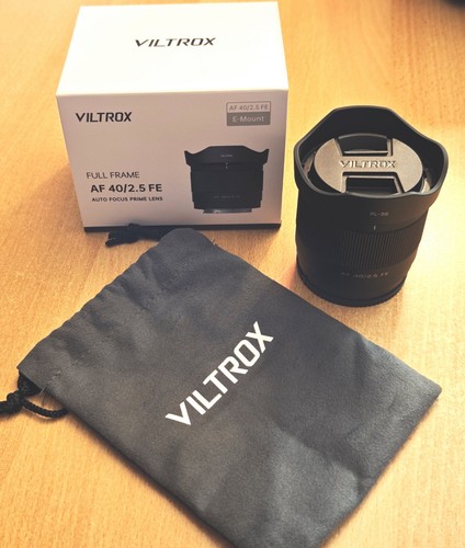 Viltrox objektiv 40mm - 40mm, f/2.5