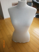 Dekorations Damen Büste Torso Schaufensterpuppe weiß