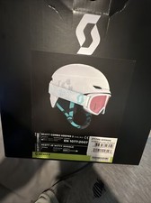 Scott Ski Helm Kinder White/Mint/Green