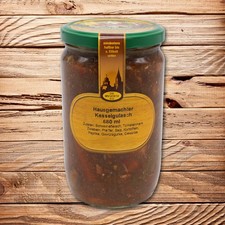 Hausgemachter Kesselgulasch -