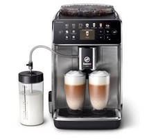 Kaffeevollautomat Saeco Gran Aroma SM6585/00 Edelstahl Schwarz