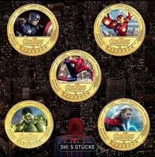 Avengers Marvel Münzen Set 5