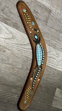Bumerang, bemalt 35 cm aus Australien throwing boomerang