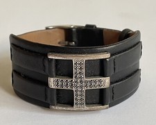 Esprit Armband Leder Edelstahl