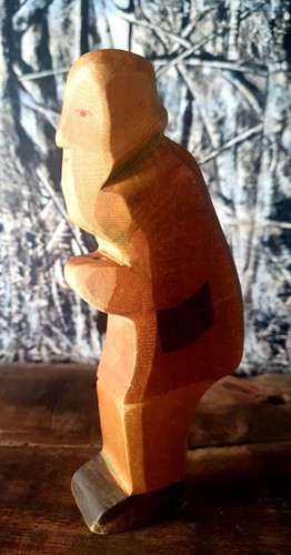 Ostheimer holzfigur alter mann - holzfigur,