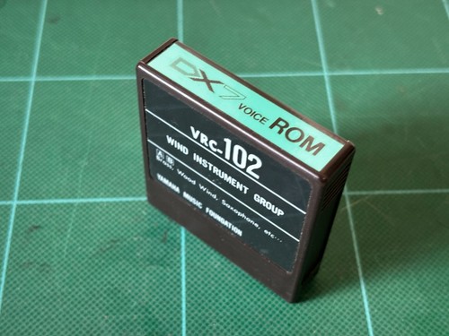 Yamaha dx7 voice rom vrc - voice, vrc-102