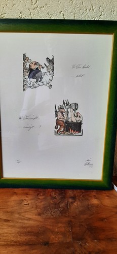 Karikatur von armin - von, wein