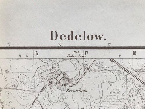 Dedelow schapow güstow - schapow,,