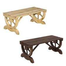 Outsunny Gartenbank Sitzbank