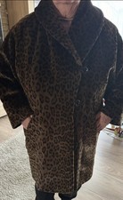 Leoparden Mantel mit