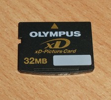 xD Picture Card M 32 MB  Karte