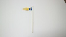 playmobil flag + pole bandera