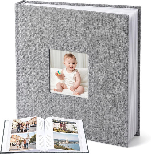 Leinen fotoalbum 15x10cm für - leinen,