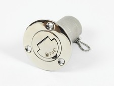 Tank Einfüll Stutzen Edelstahl Ø 38mm Schraubverschluss Camper Boote Traktor LKW