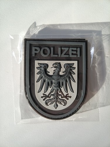 Rubber patch polizei - 3d-rubber-patch,